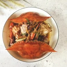 葱姜梭子蟹的做法-咸鲜味炒菜谱