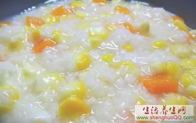 玉米胡萝卜粥